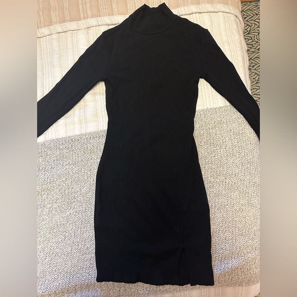 Lulus black mock neck dress size s - Picture 3 of 5